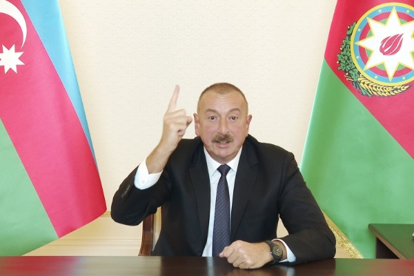 Prezident İlham Əliyev:           Paşinyan Azərbaycan xalqından üzr istəsin və desin ki, Qarabağ Ermənistan deyil
